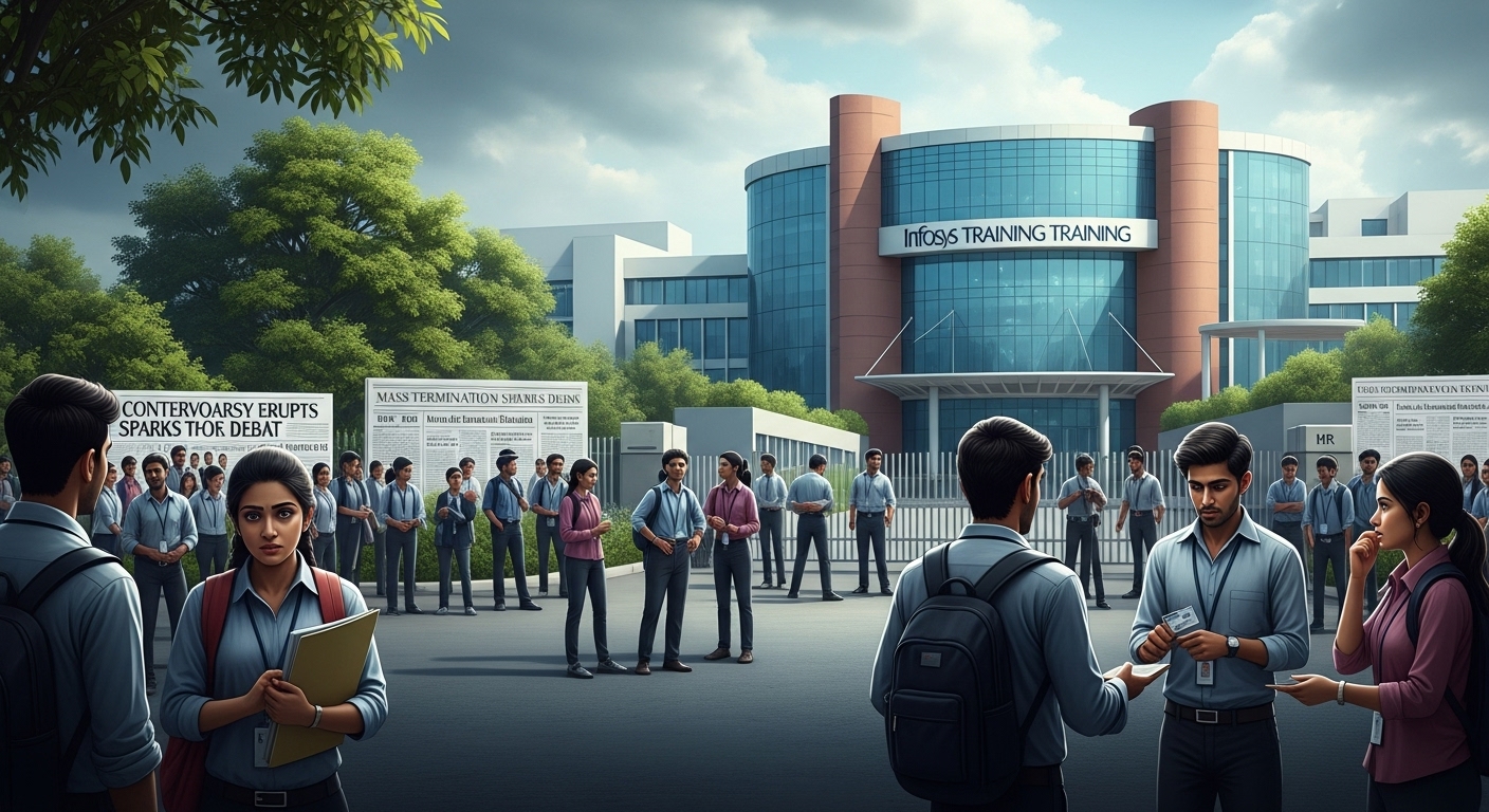 Infosys Fires 400 Trainees in Mysuru