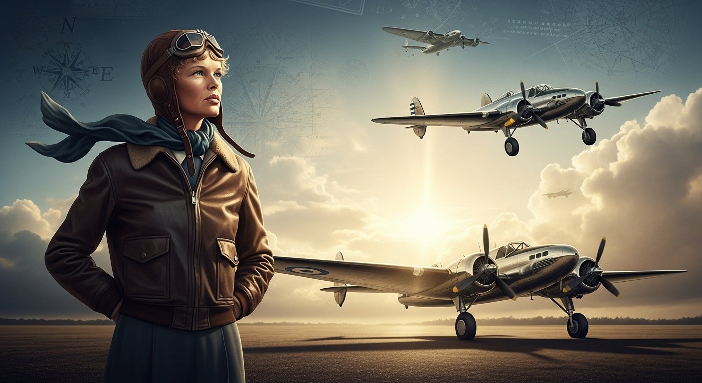 First Female Pilot The Incredible Journey of Amelia Earhart1