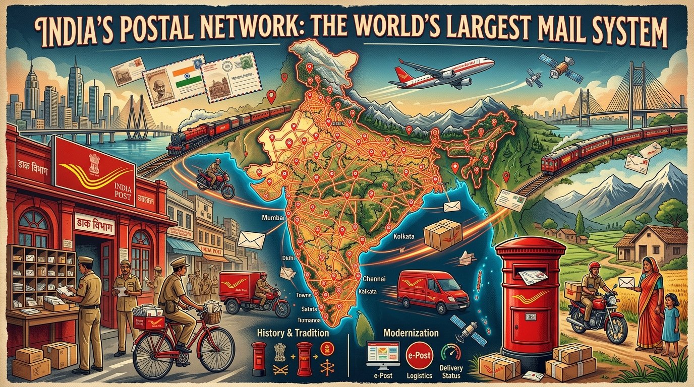 India’s Postal Network: The World’s Largest Mail System