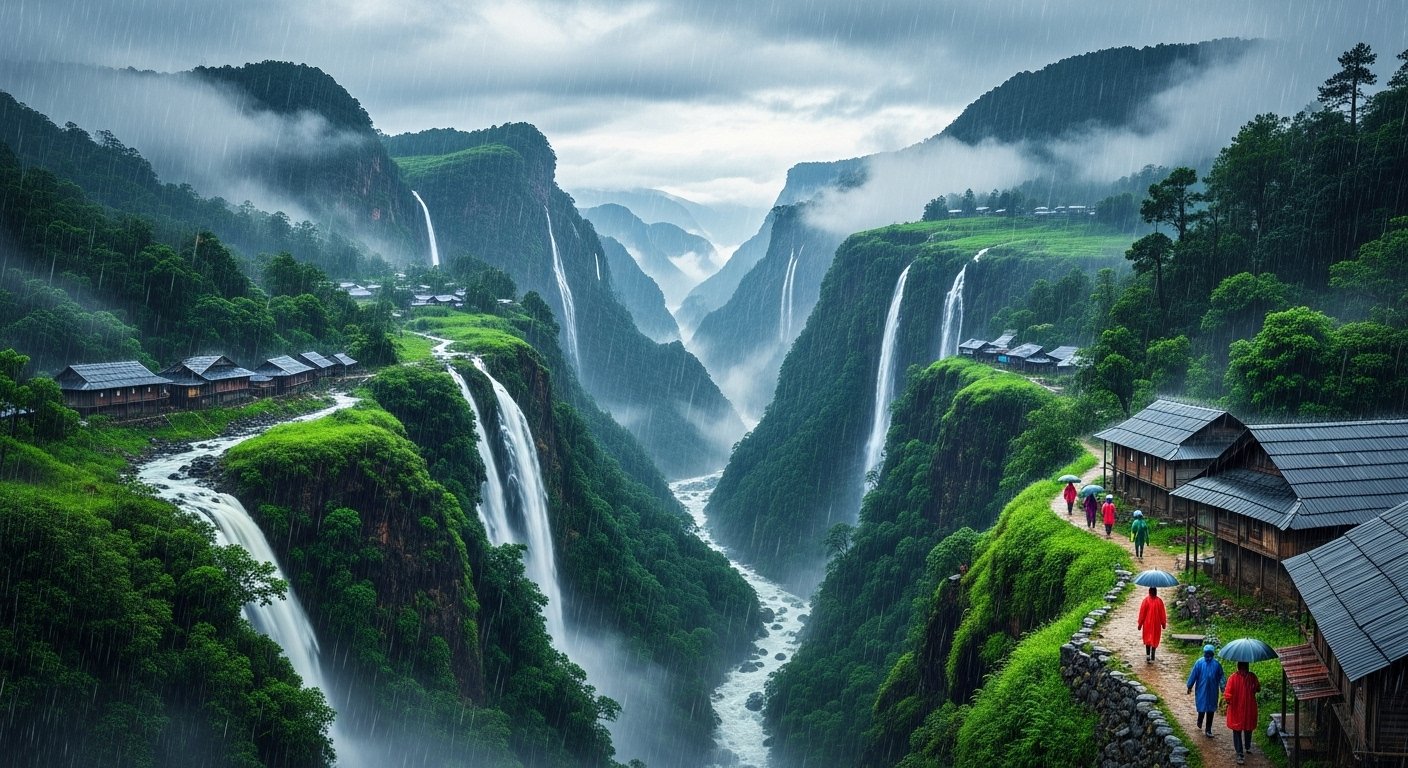 Mawsynram The Wettest Place on Earth