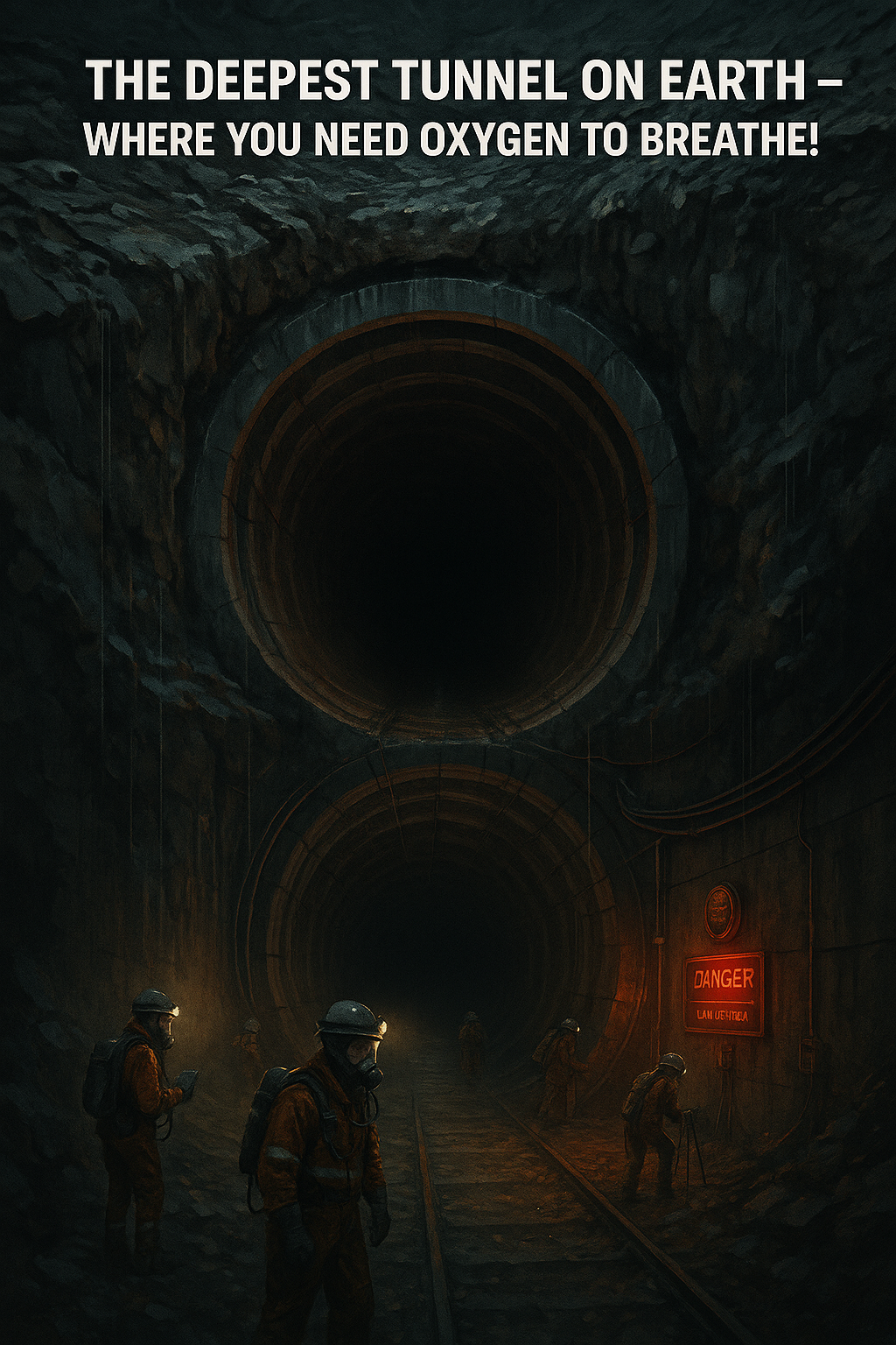 The Deepest Tunnel on Earth – Where You Need Oxygen to Breathe!