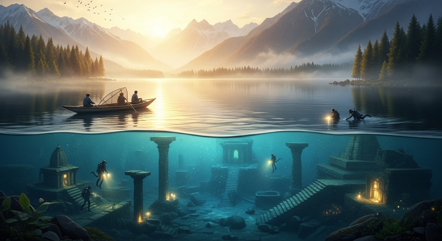 Is There an Ancient Civilization Beneath a Lake in Kashmir