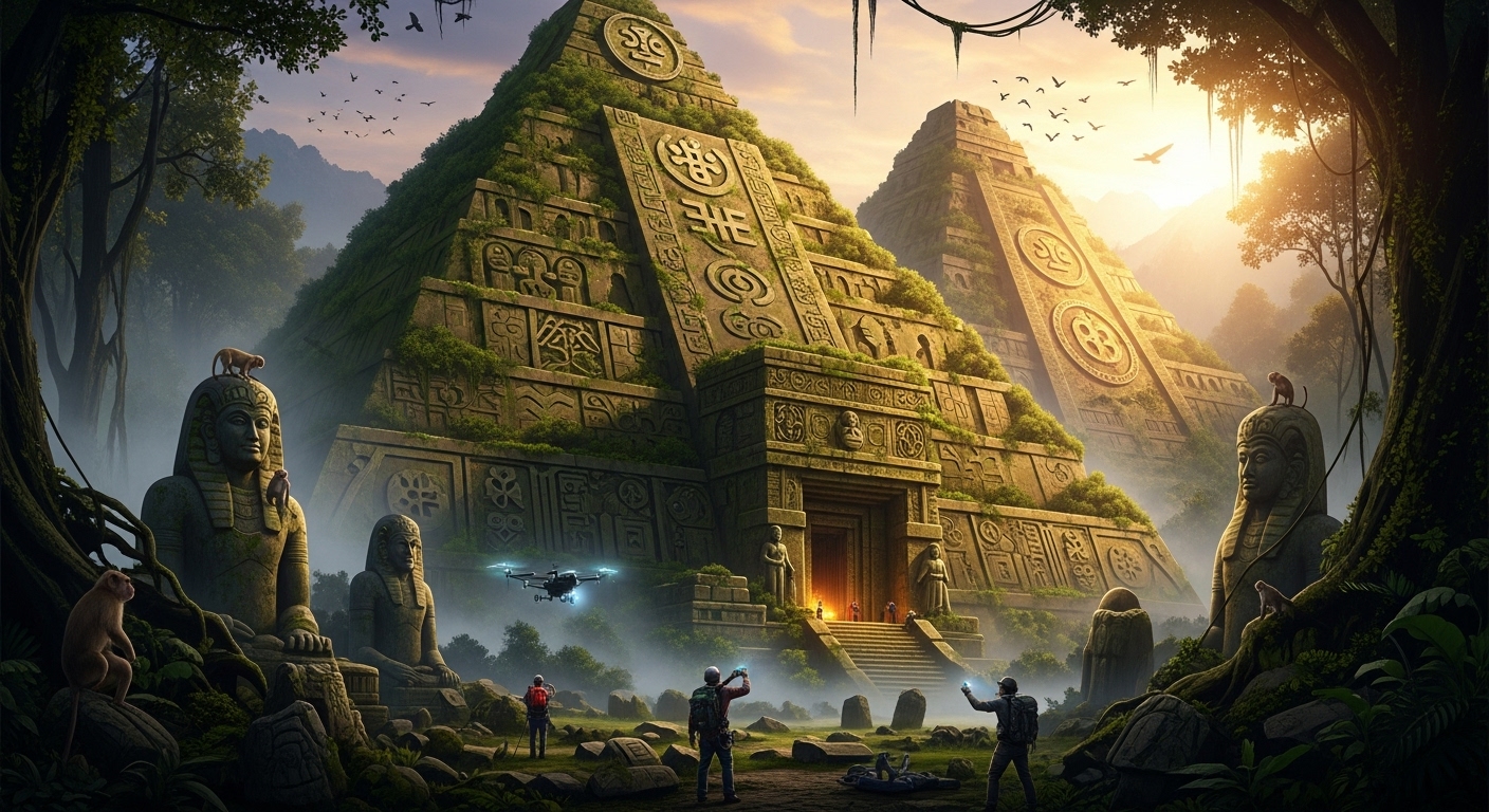 The Pyramids That Are Not in Egypt, But Hidden in India