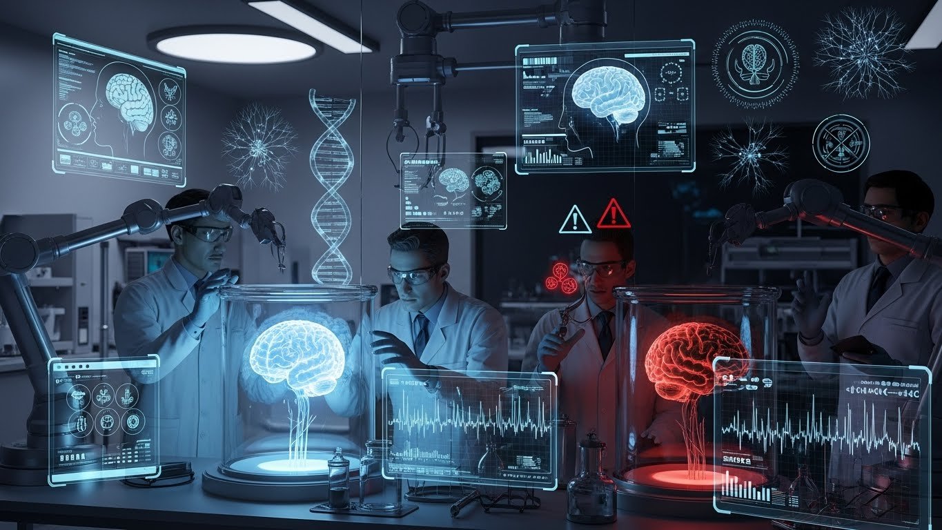 Scientists Growing Human Brains in Labs – A Breakthrough or a Huge Danger