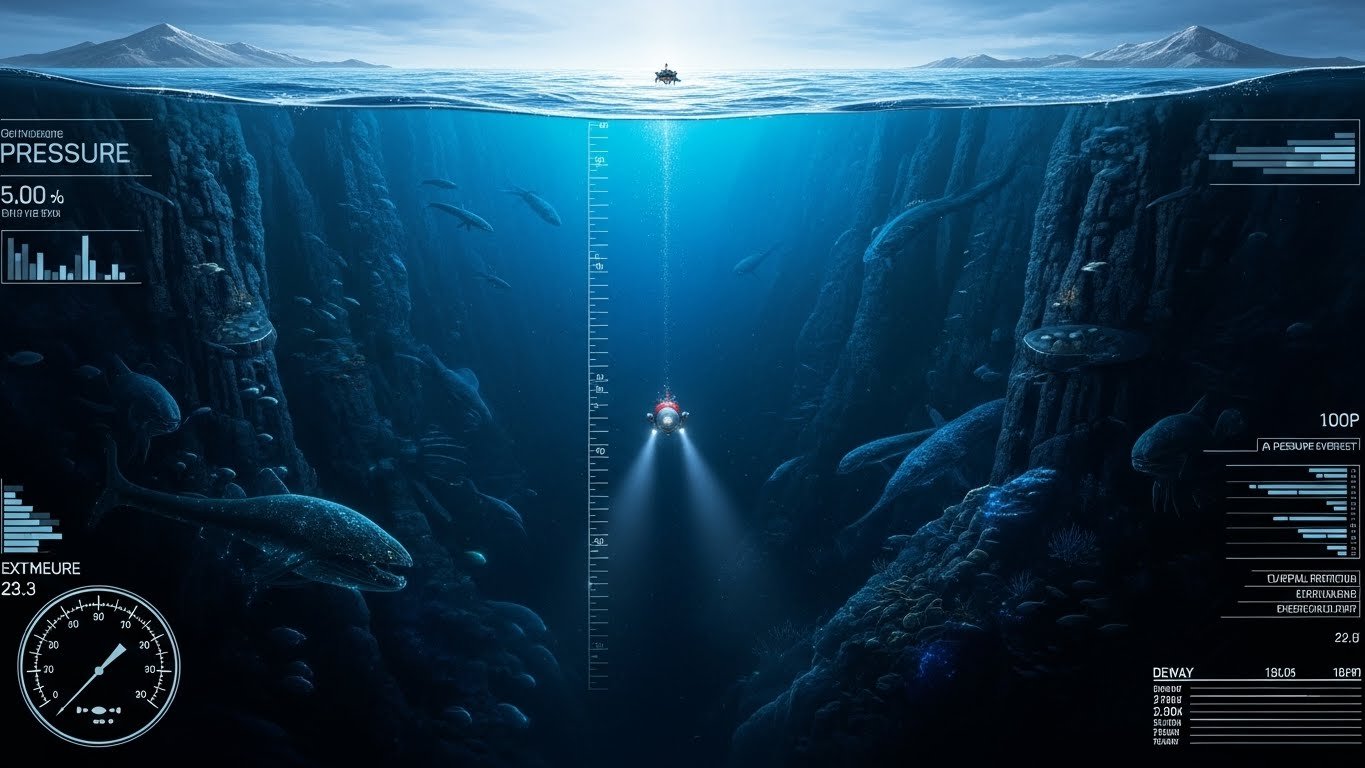 The Ocean Depths Deeper Than Mount Everest Is Tall – What Lies Inside