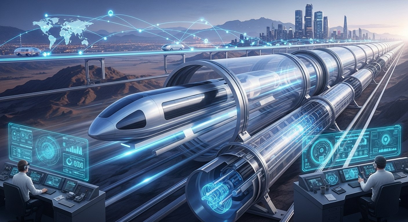 Hyperloop’s Reality The Future of High-Speed Ground Travel Taking Shape