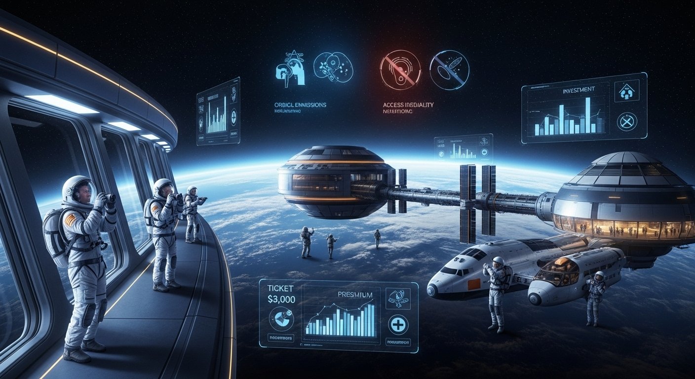 Space Tourism Exploring the Business and Ethics of Orbital Travel