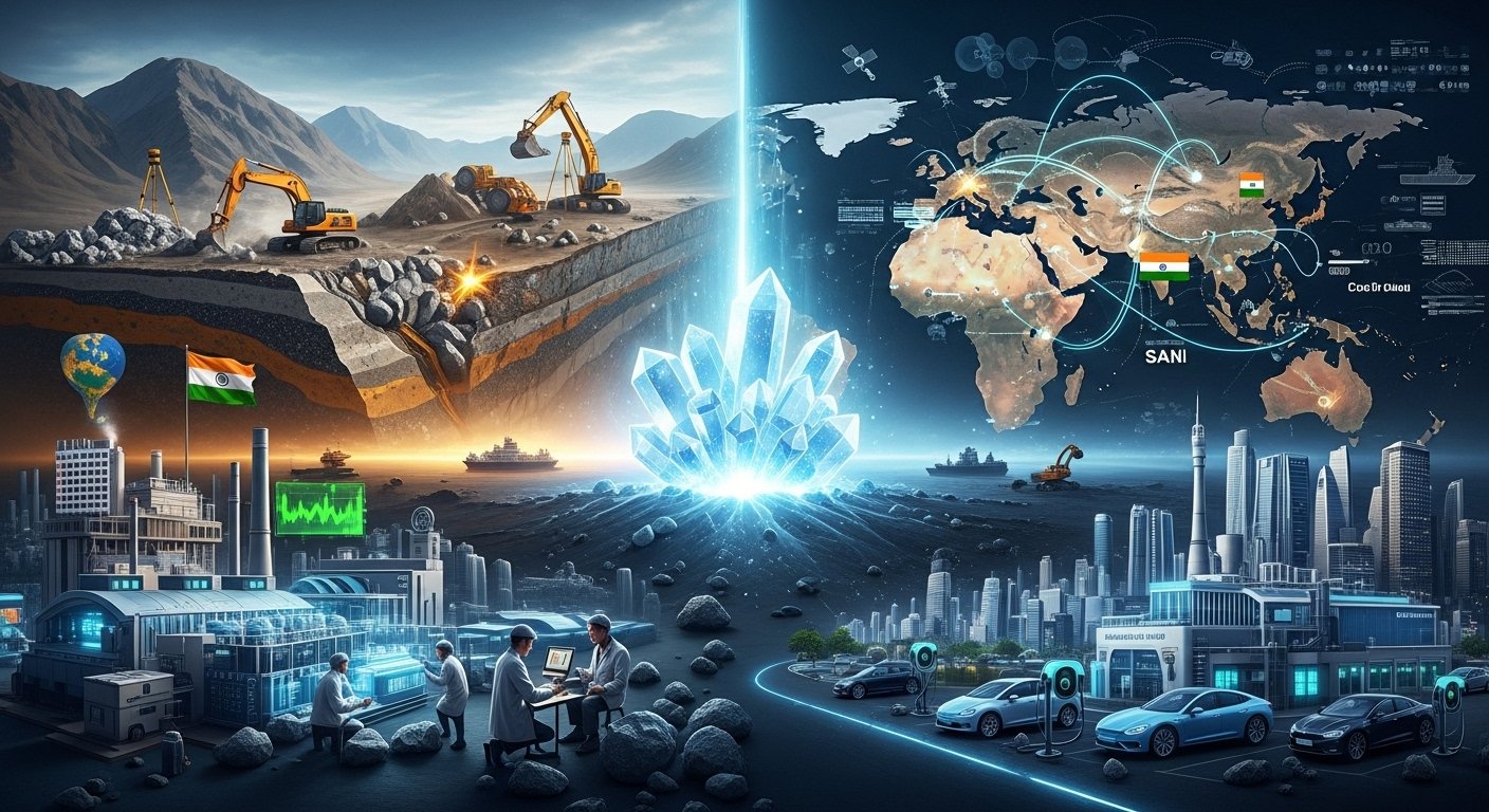 The Geopolitics of Lithium Indias Quest for EV Battery Dominance