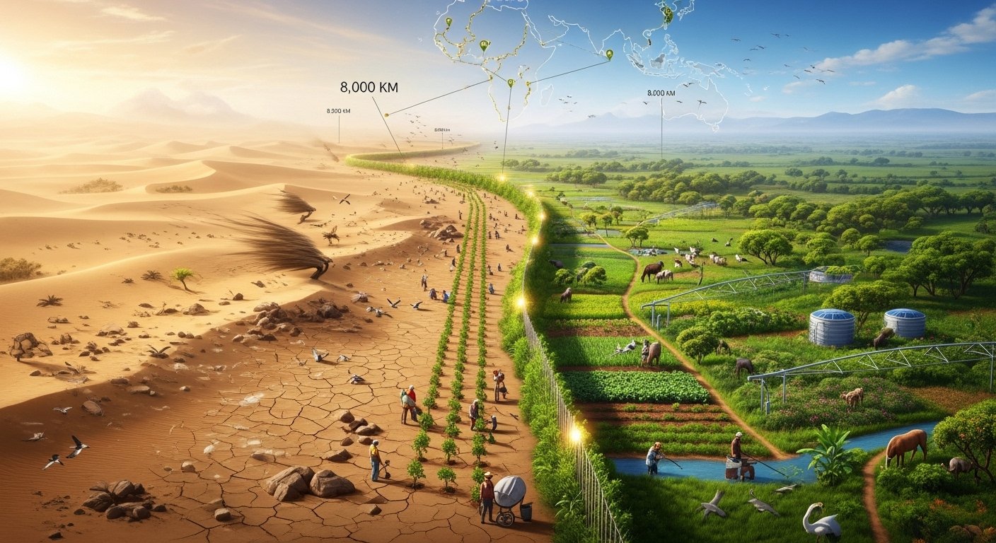 The Great Green Wall Africas Ambitious Plan to Combat Desertification