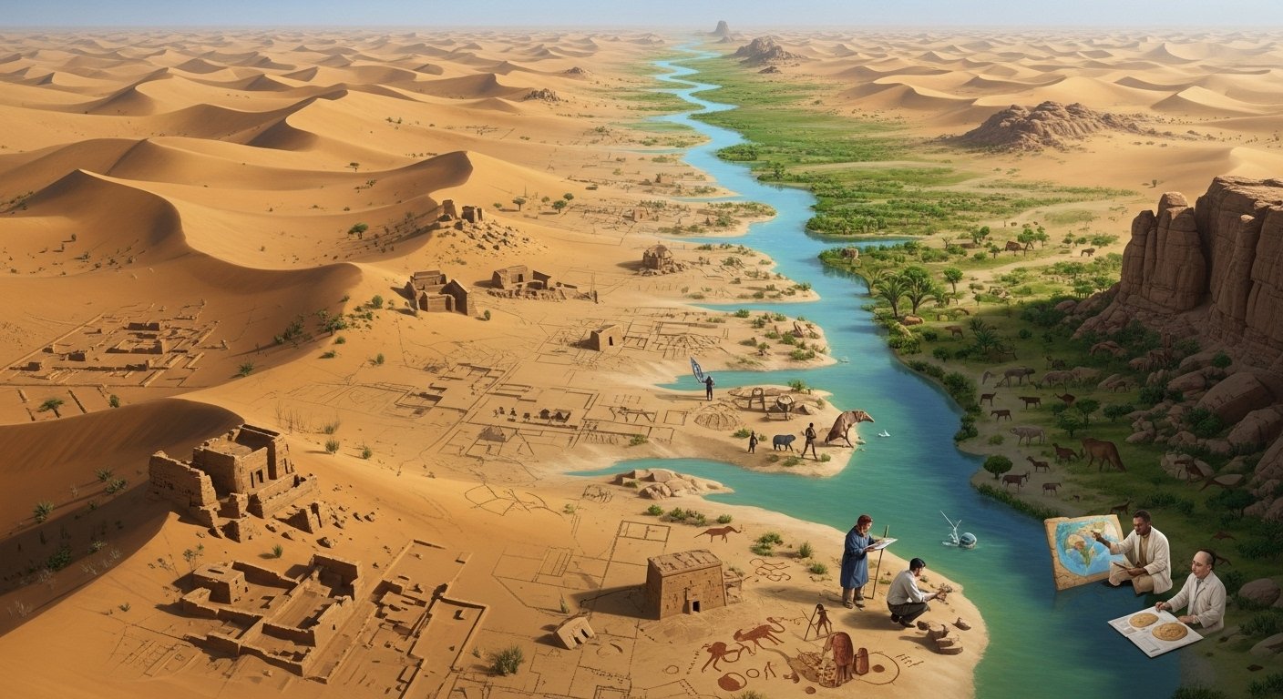 The Sahara’s Green Past Tracing Ancient Rivers and Lost Civilizations