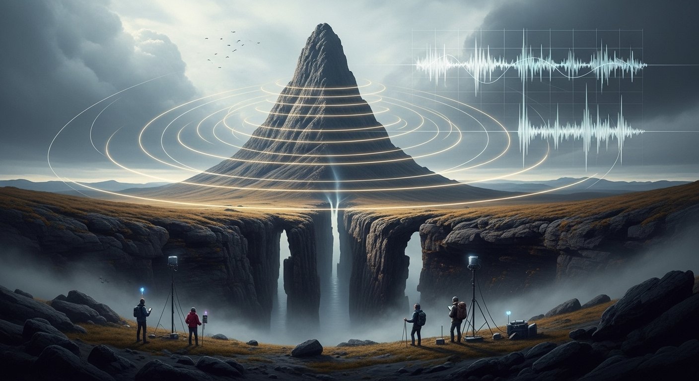 The mountain that hums like a giant tuning fork