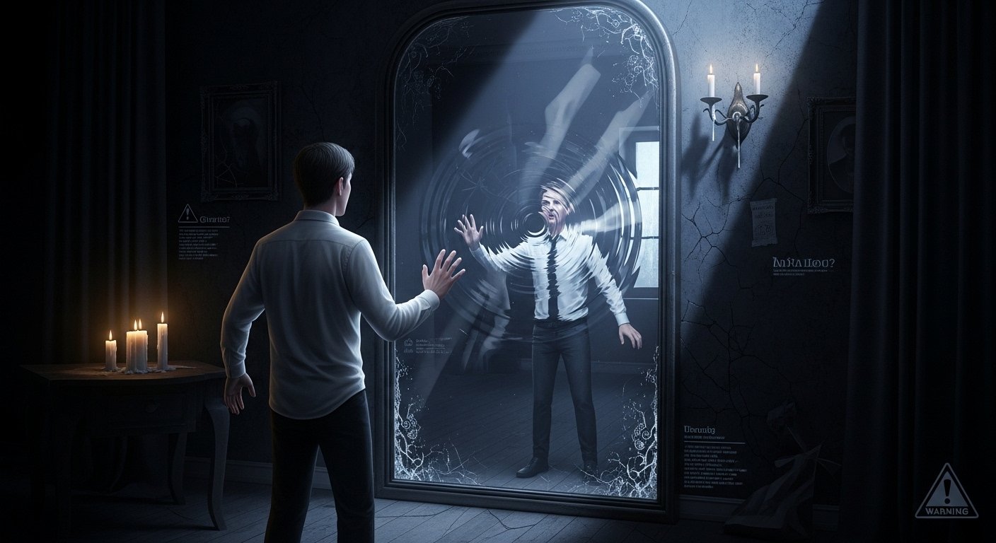 The man who disappeared inside a mirror – urban legend or truth