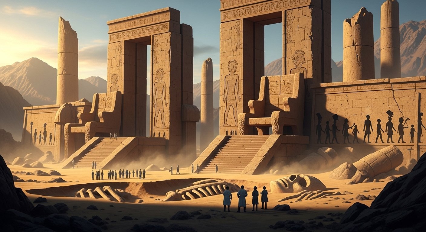 The ruins that suggest giants once lived on Earth