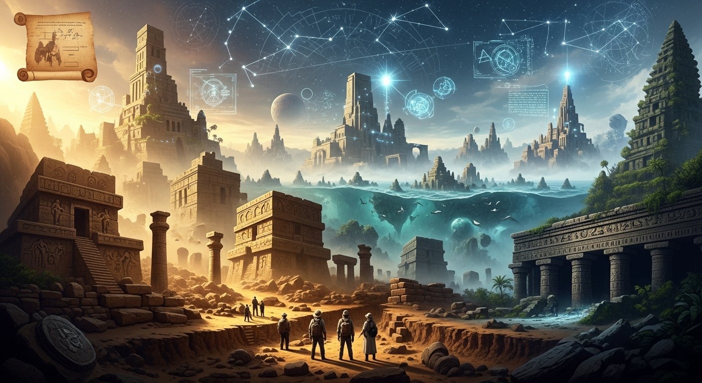 Ancient civilizations before recorded history