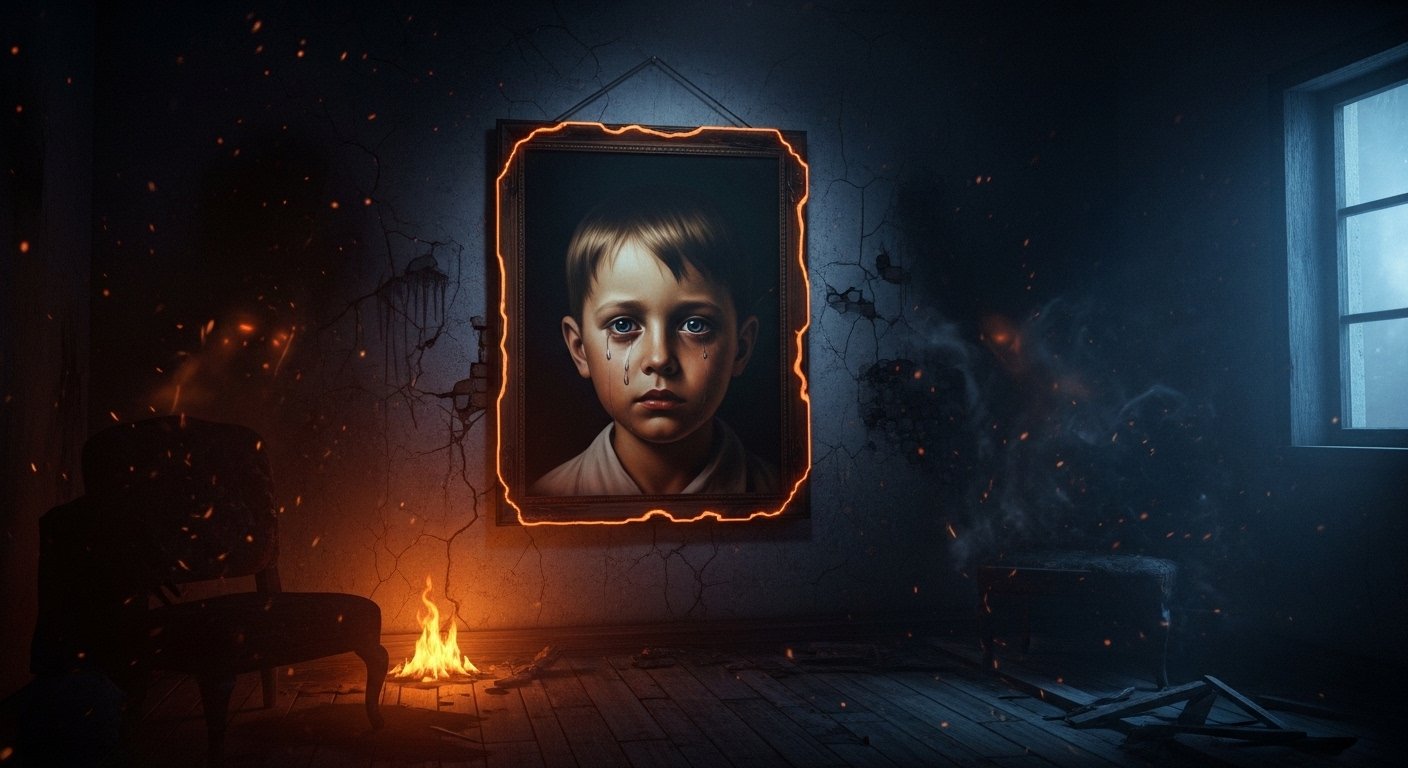 The Curse of the Crying Boy Painting
