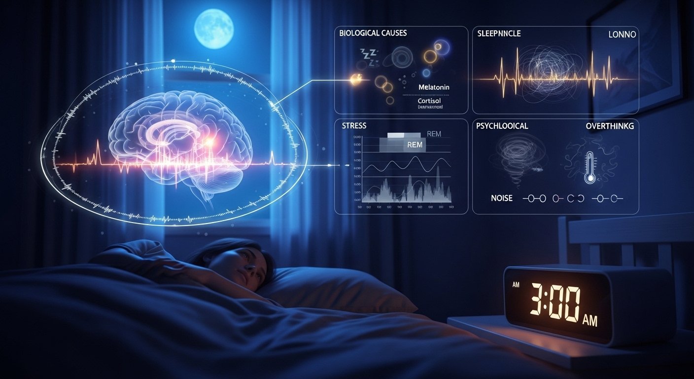 Why Do Some People Wake Up at the Same Time Every Night