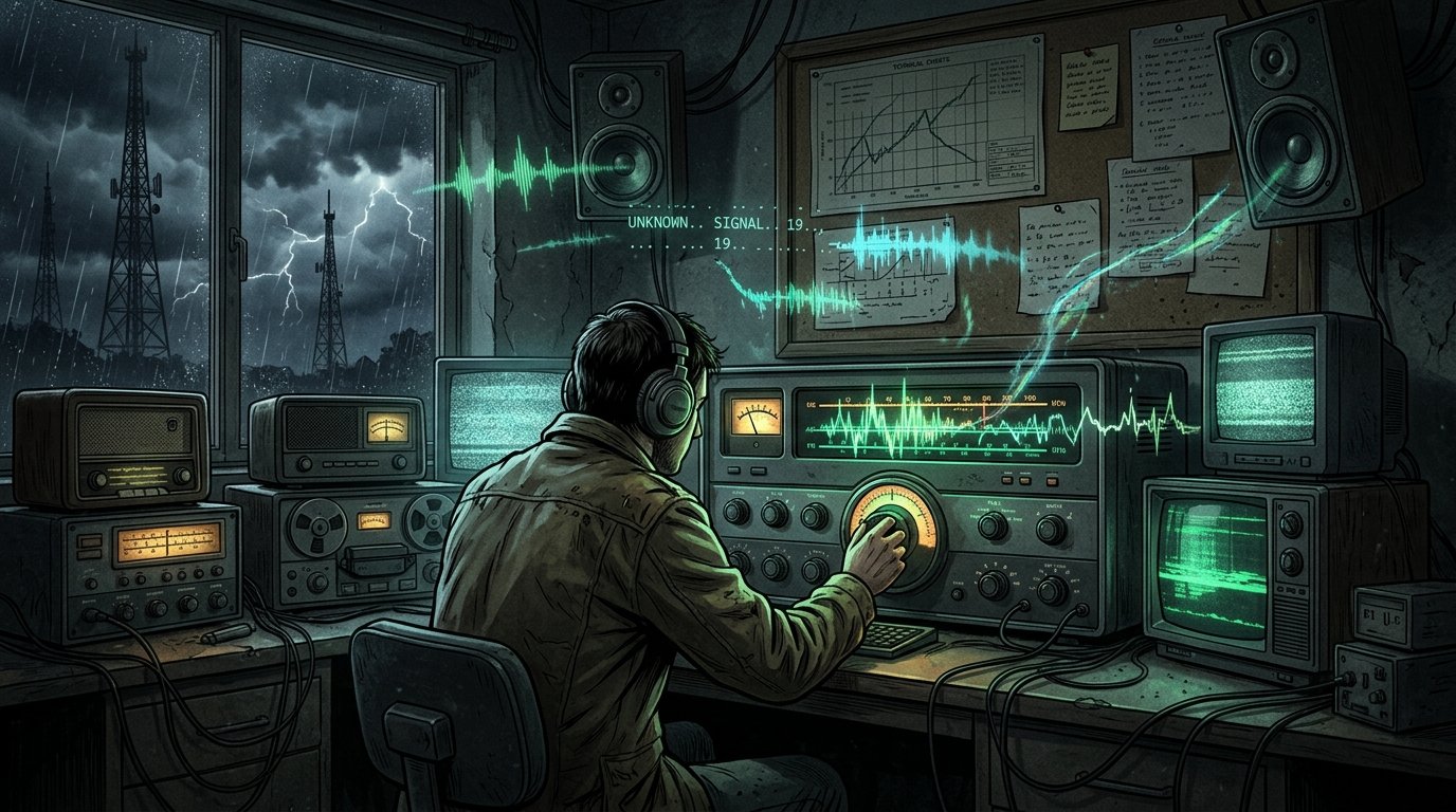 Ghost Radio Frequencies – Broadcasts with no known origin