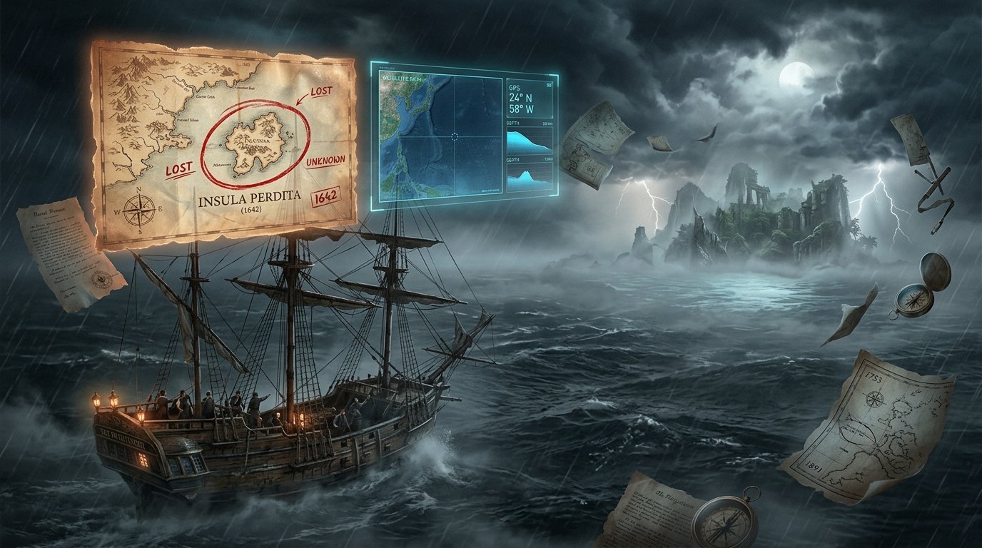 Islands That Disappeared – Landmasses erased from maps