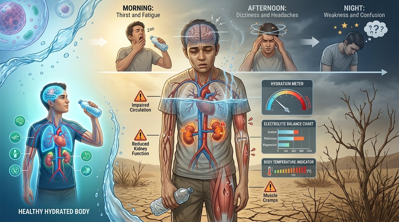 What Happens If You Don’t Drink Enough Water Daily