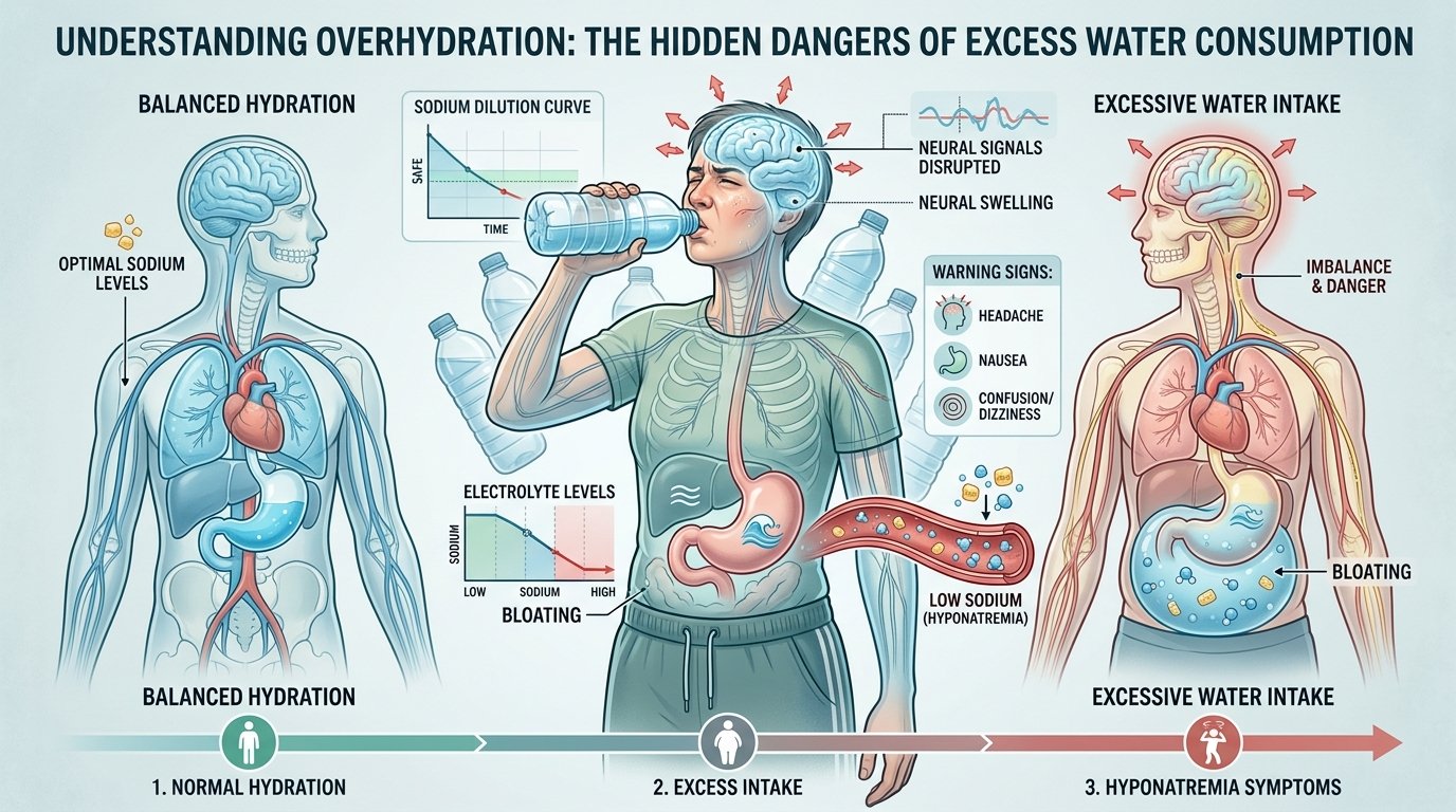 What Happens If You Drink Too Much Water Hidden Risks