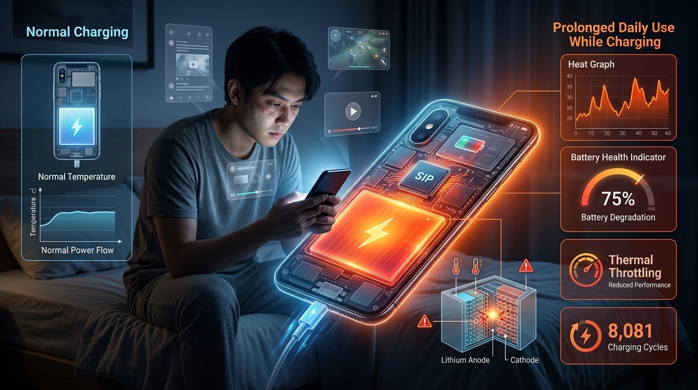 What Happens If You Use Your Phone While Charging Every Day