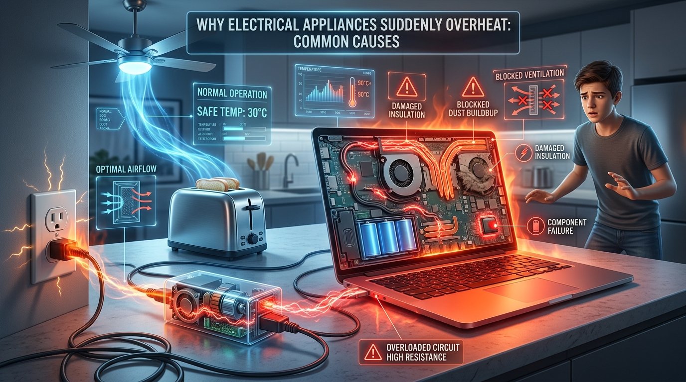 Why Do Some Electrical Appliances Heat Up Suddenly