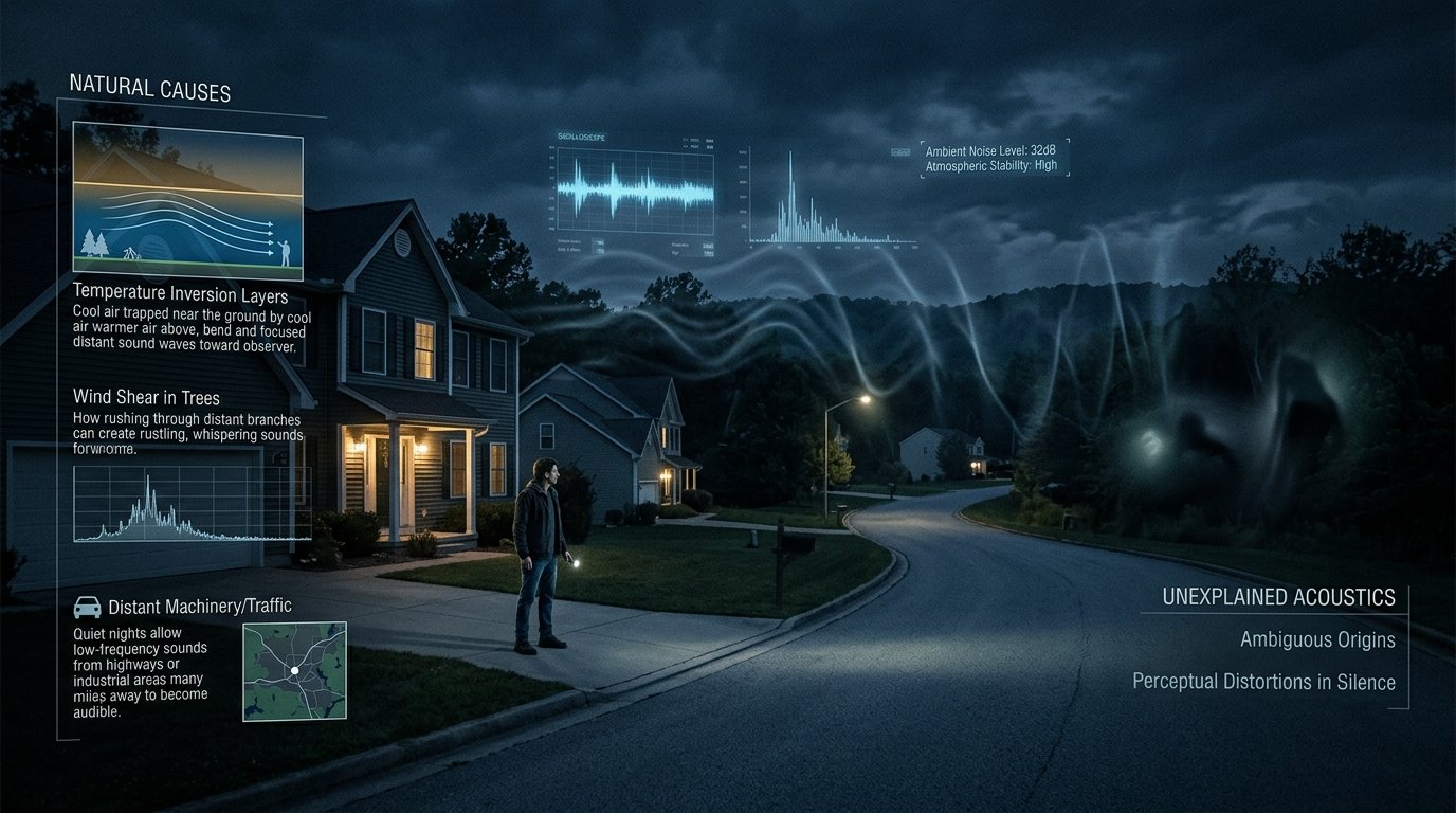 Why Do Some Places Experience Strange Sounds at Night