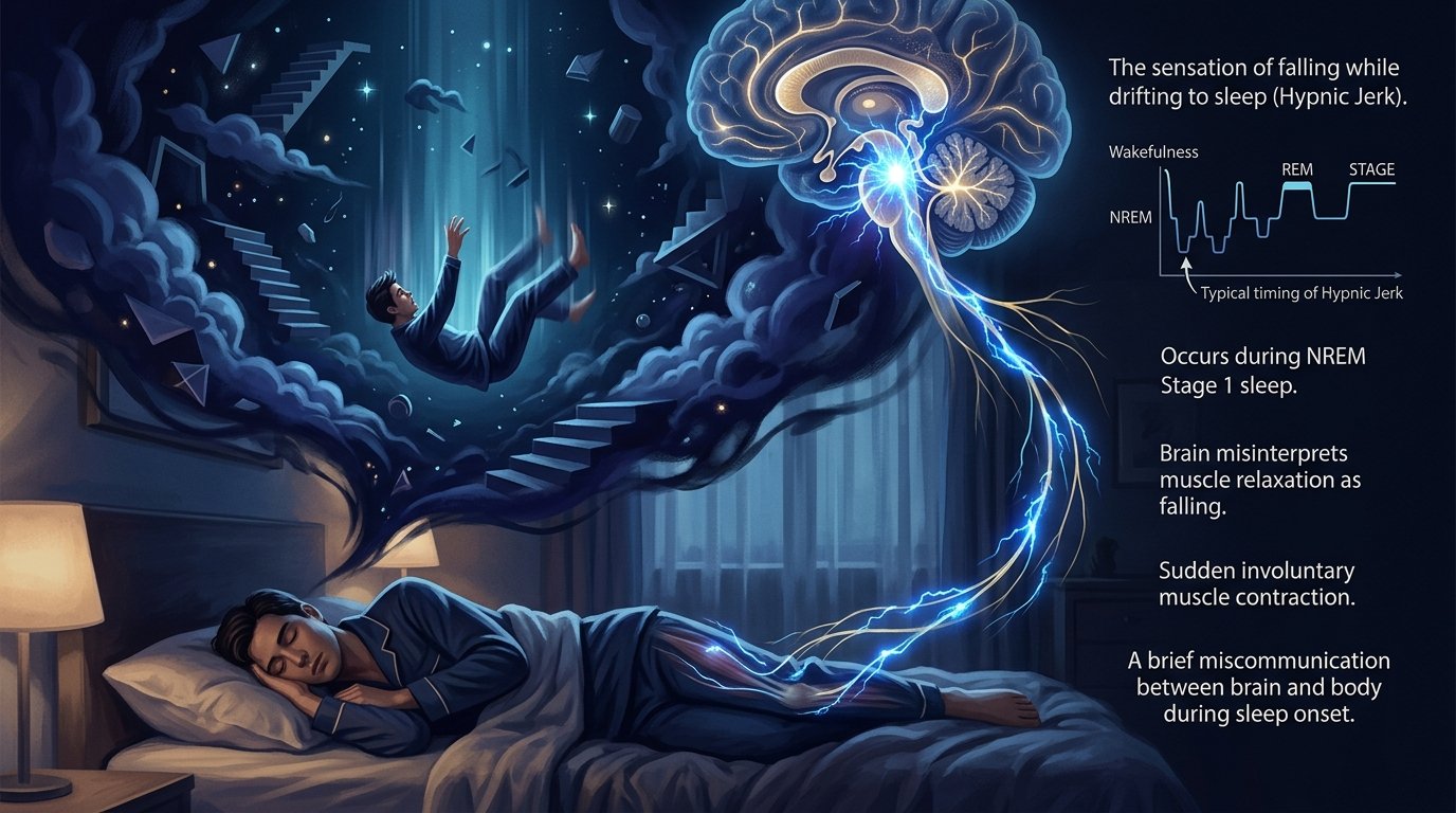 Why Do We Feel Like Falling While Sleeping