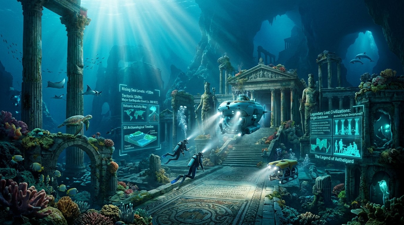 Cities Beneath the Sea – Lost worlds underwater