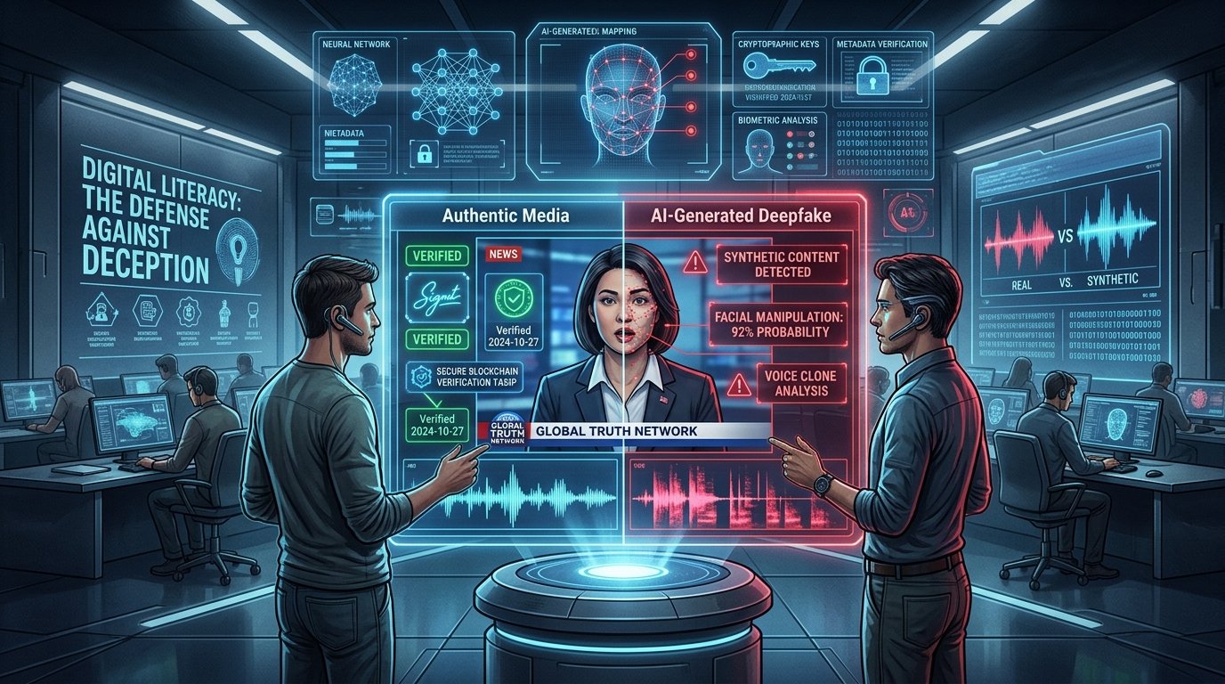 Deepfake Dangers – Technology blurring truth