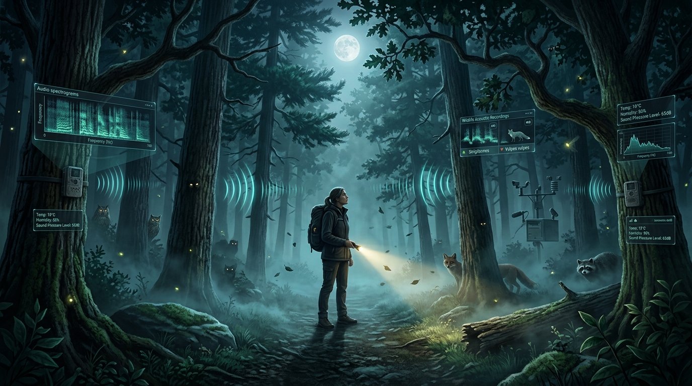 Forest Mystery Sounds – Strange noises at night