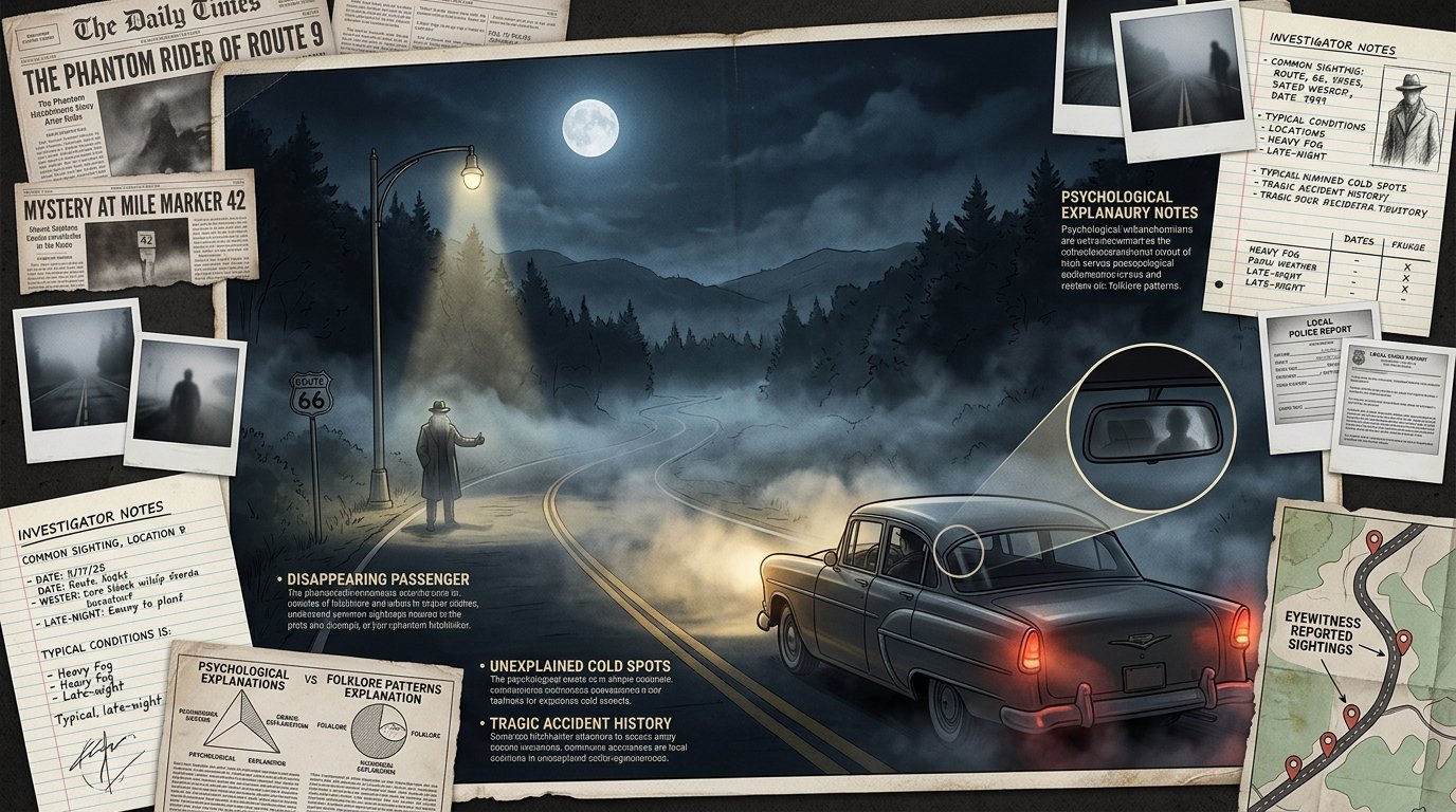 Phantom Hitchhikers – Ghostly travelers seen on highways