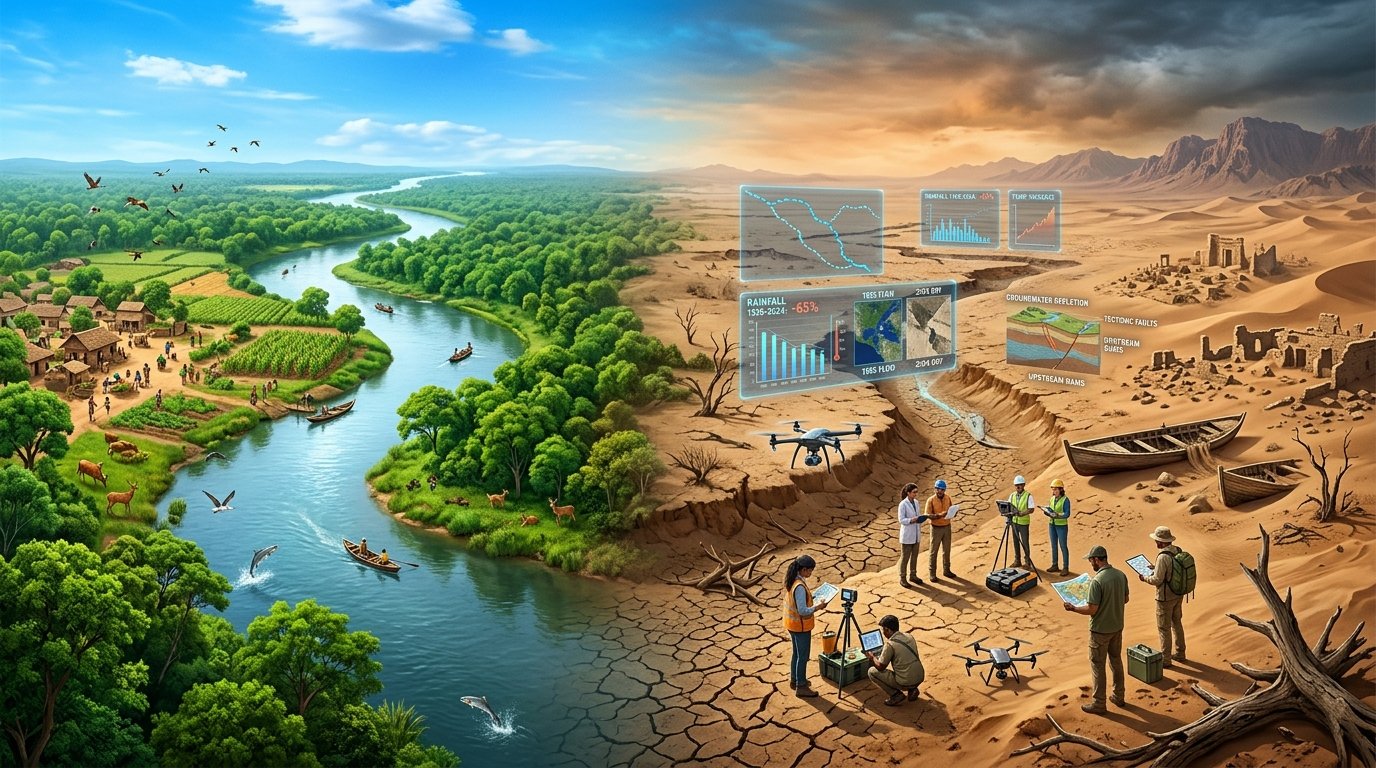 Rivers That Disappeared – Vanishing water bodies