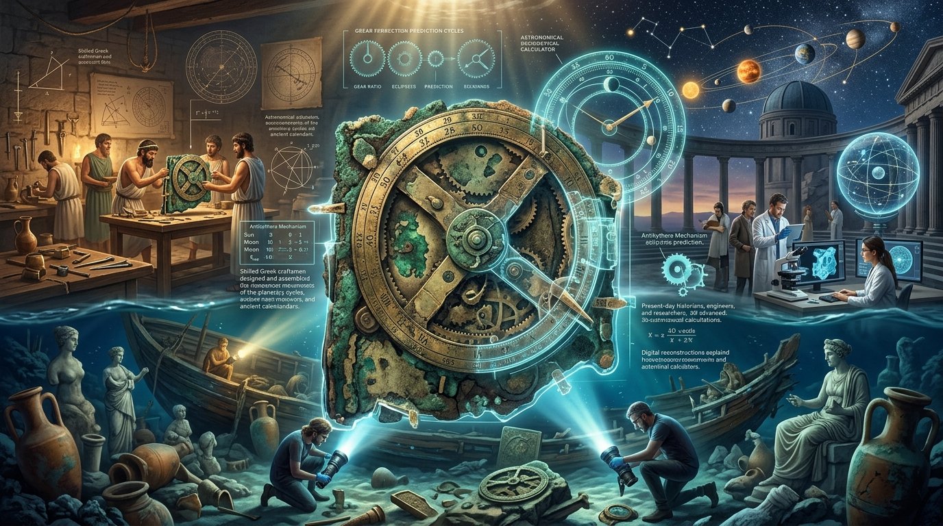 The Antikythera Mechanism – Ancient Greek computer
