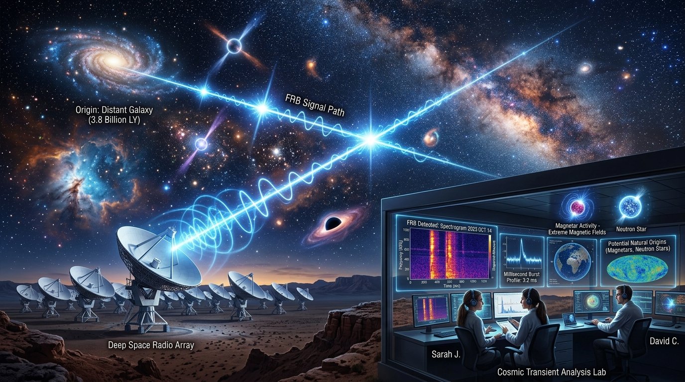 The Mystery of Fast Radio Bursts – Signals from deep space