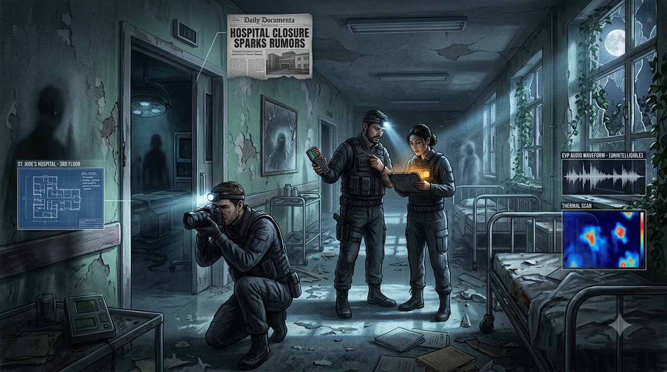 Haunted Hospitals – Abandoned medical centers with eerie tales