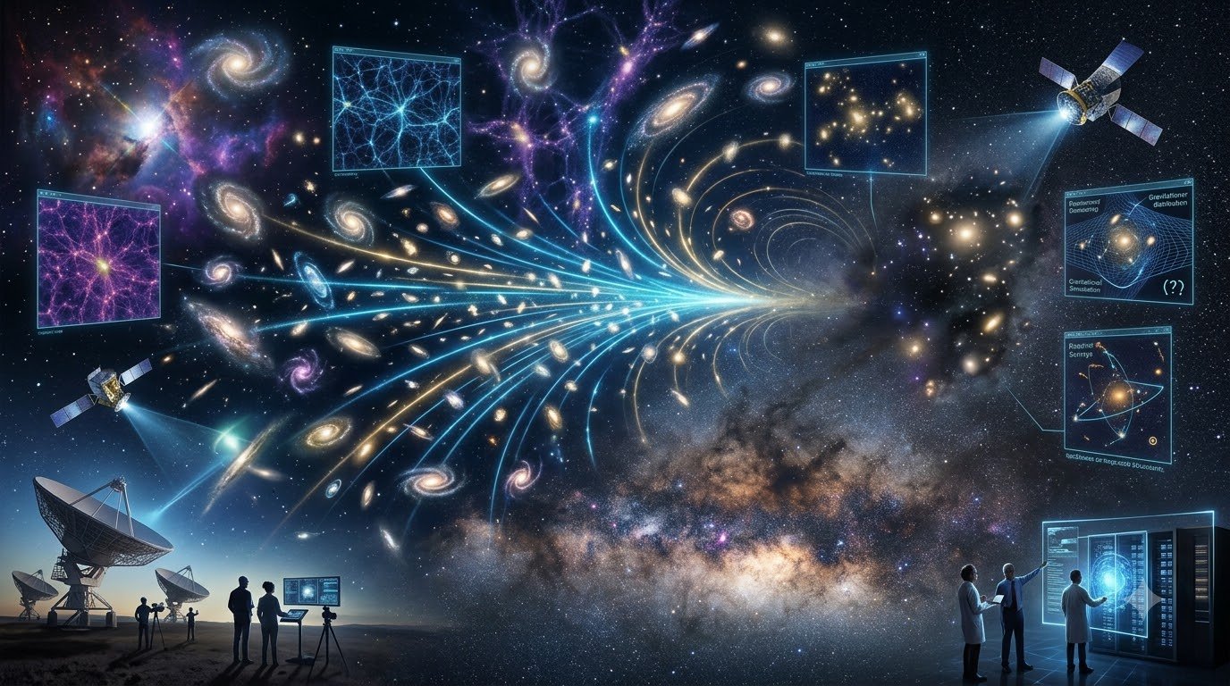 The Great Attractor – A cosmic force pulling galaxies